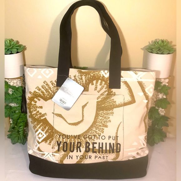 Disney Simba Canvas Tote Bag New - Picture 1 of 6